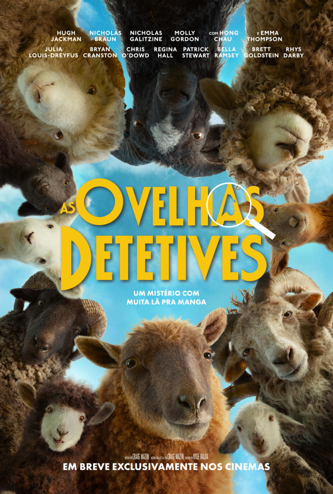 Cartaz do filme As Ovelhas Detetives